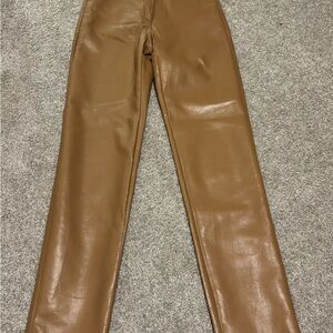 Aritzia Leather Pants